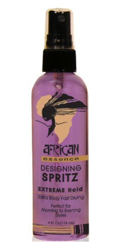 AFRICAN ESSENCE DESIGNING SPRITZ EXTREME HOLD-4 OZ