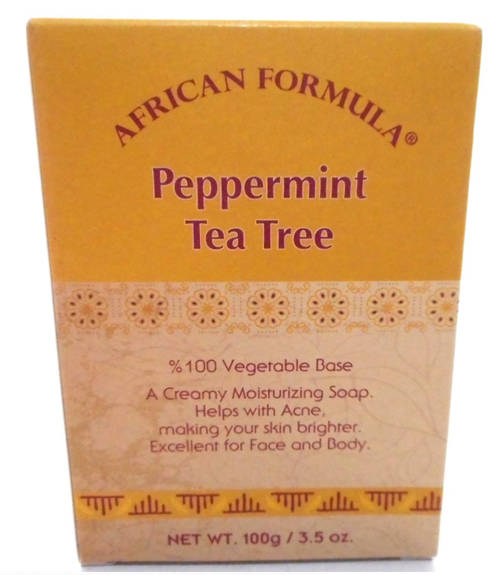 African Formula peppermint Teatree soap