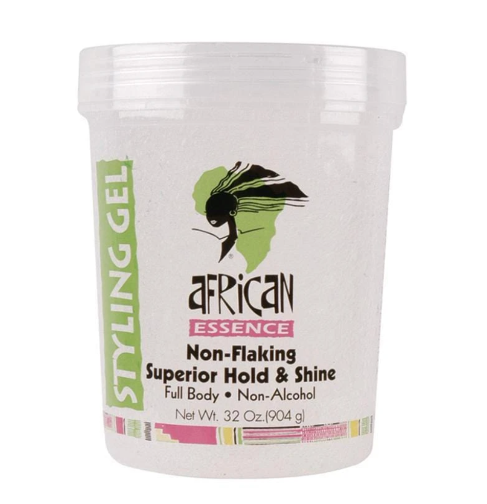 African Essence  Non -Flaking Superior  Hold and shine 32oz