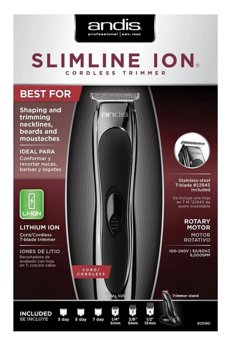 Andis slimline ion cordless trimmer